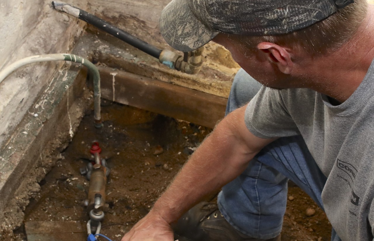 Lead service pipe replacement