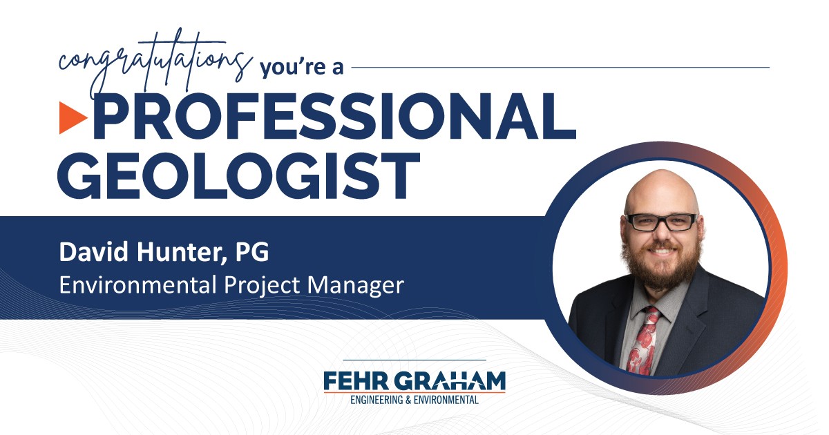 Fehr Graham Professional Geologist David Hunter