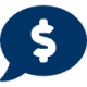 money chat bubble